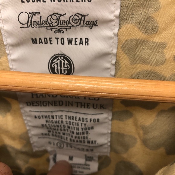 Rare Vintage Under Two Flags Camo/Army style men’s field jacket in size medium!! - Picture 12 of 12